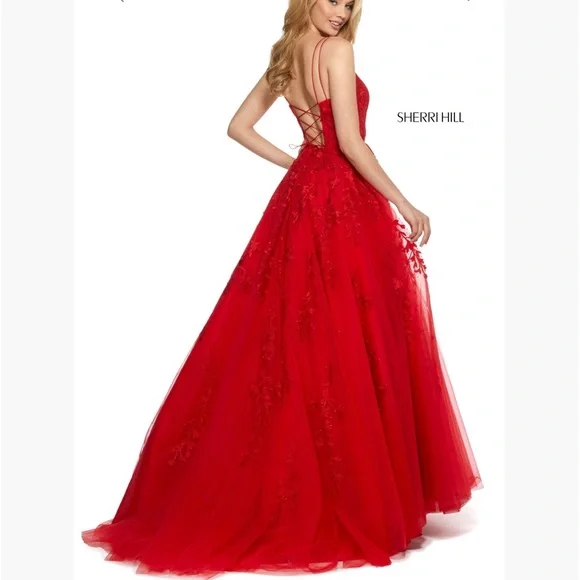 Sherri Hill N. 53116 ballgown NWOT - Picture 3 of 12